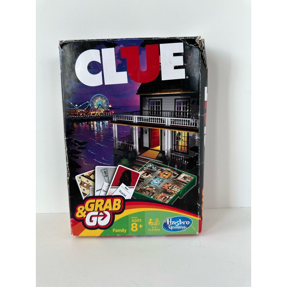 For Pieces Clue Grab and Go Hasbro Gaming, 2014